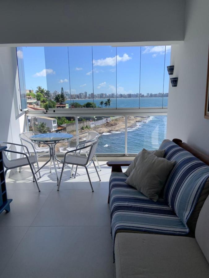 Apartamento Vista Do Mar, Pe Na Areia E Aguas Tranquilas, No Cento De Guarapari Esterno foto
